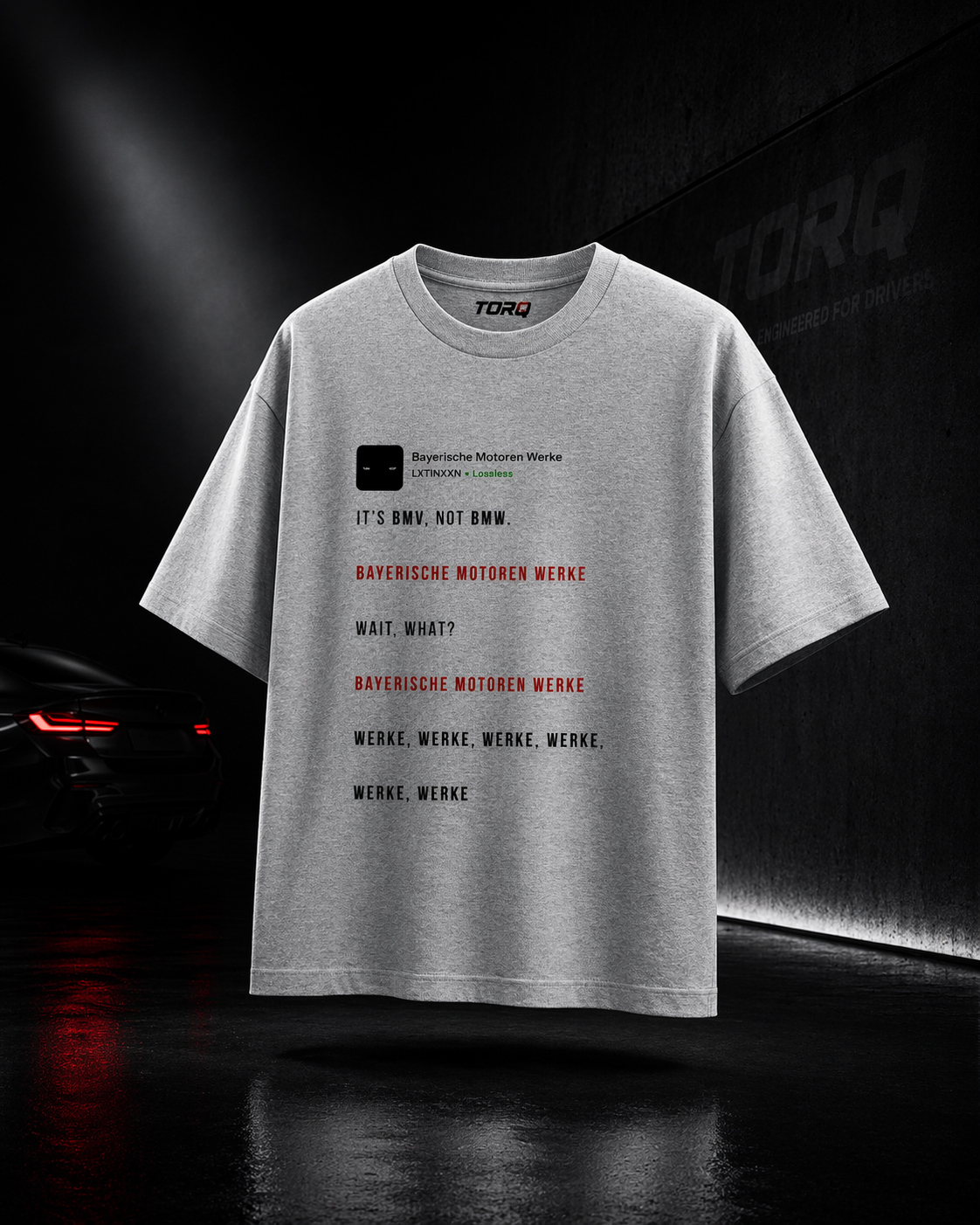 Its BMV Oversized T-Shirt