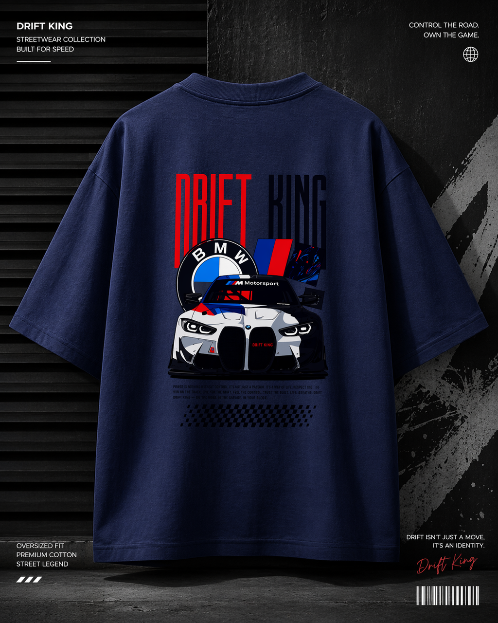 Drift King M Oversized T-Shirt